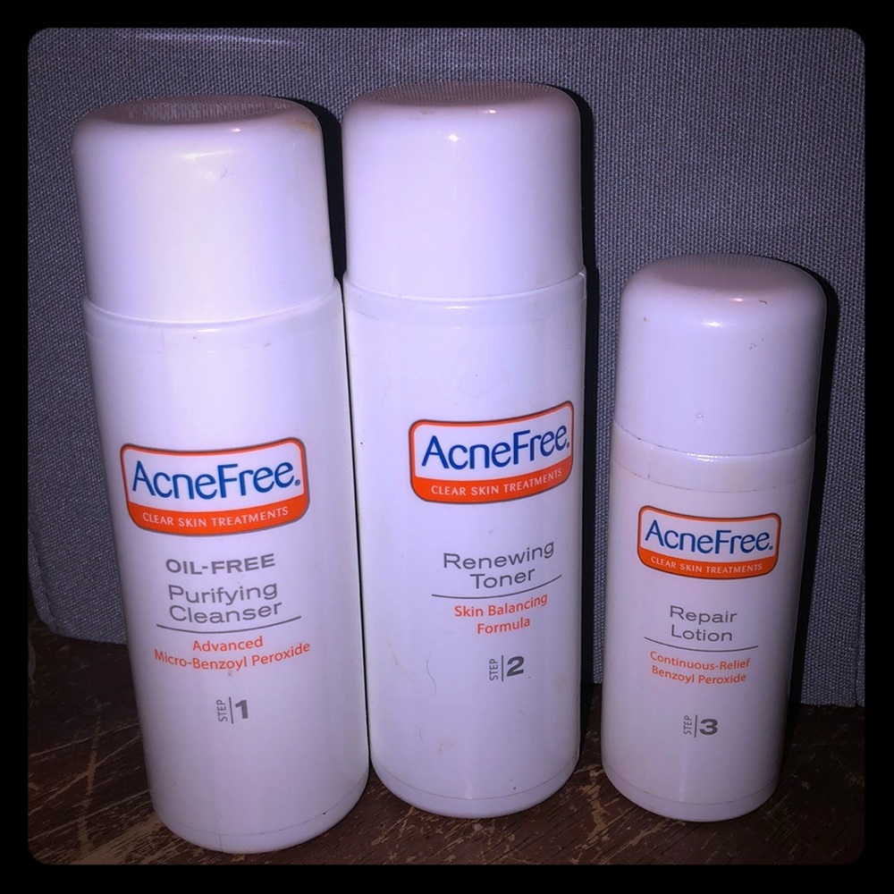 Acne treatment.